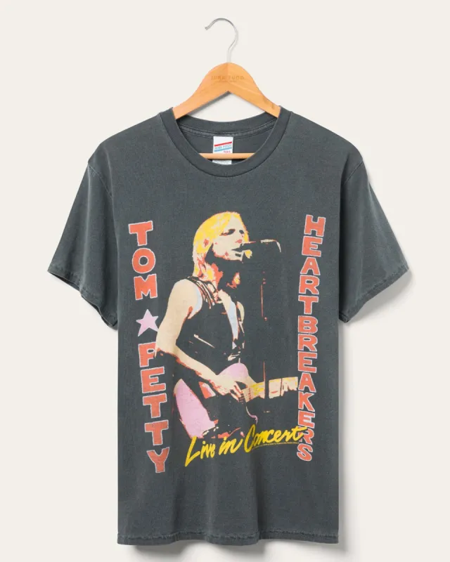 Tom Petty Live In Concert Flea Market Tee sold by Junk Food Clothing
