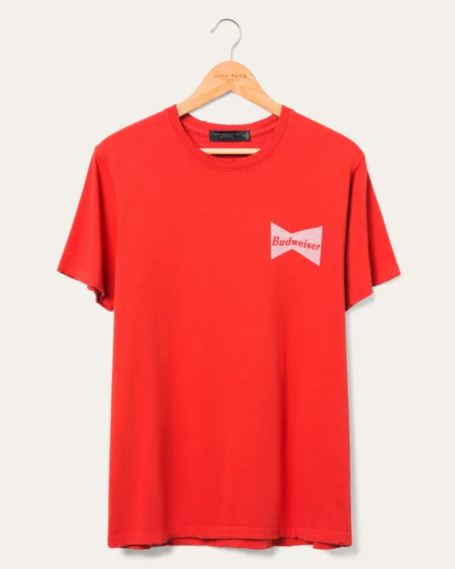 Budweiser King of Beers Vintage Tee sold by Junk Food Clothing