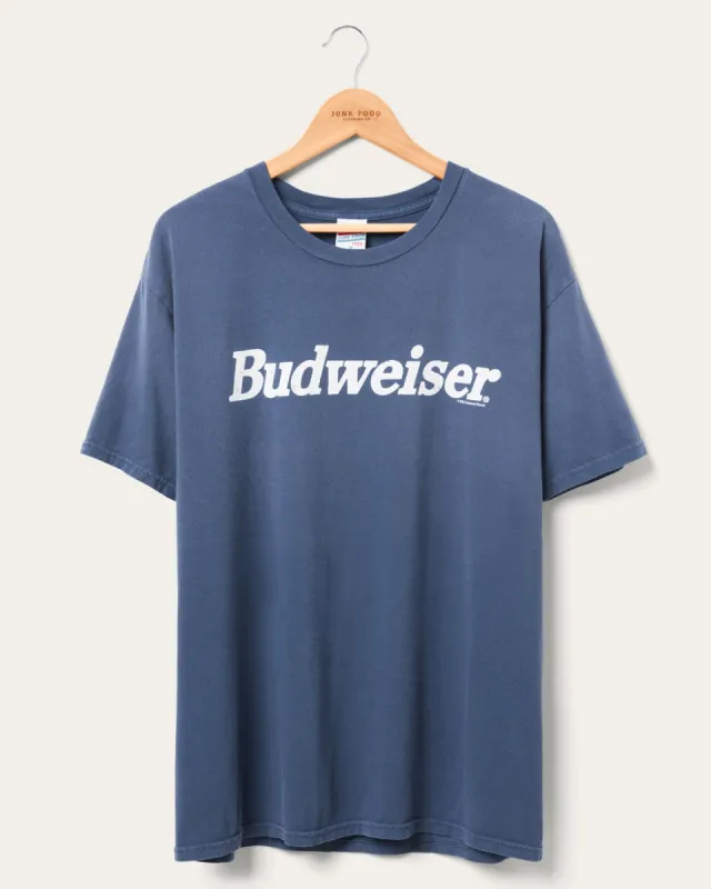 Budweiser Logo Flea Market Tee sold by Junk Food Clothing