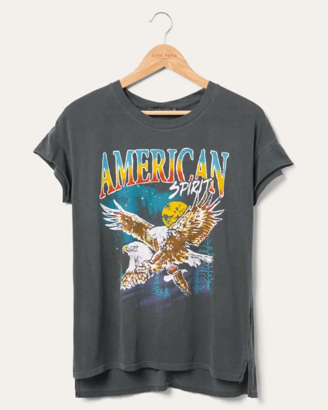 Women's American Spirit Easy Tee sold by Junk Food Clothing