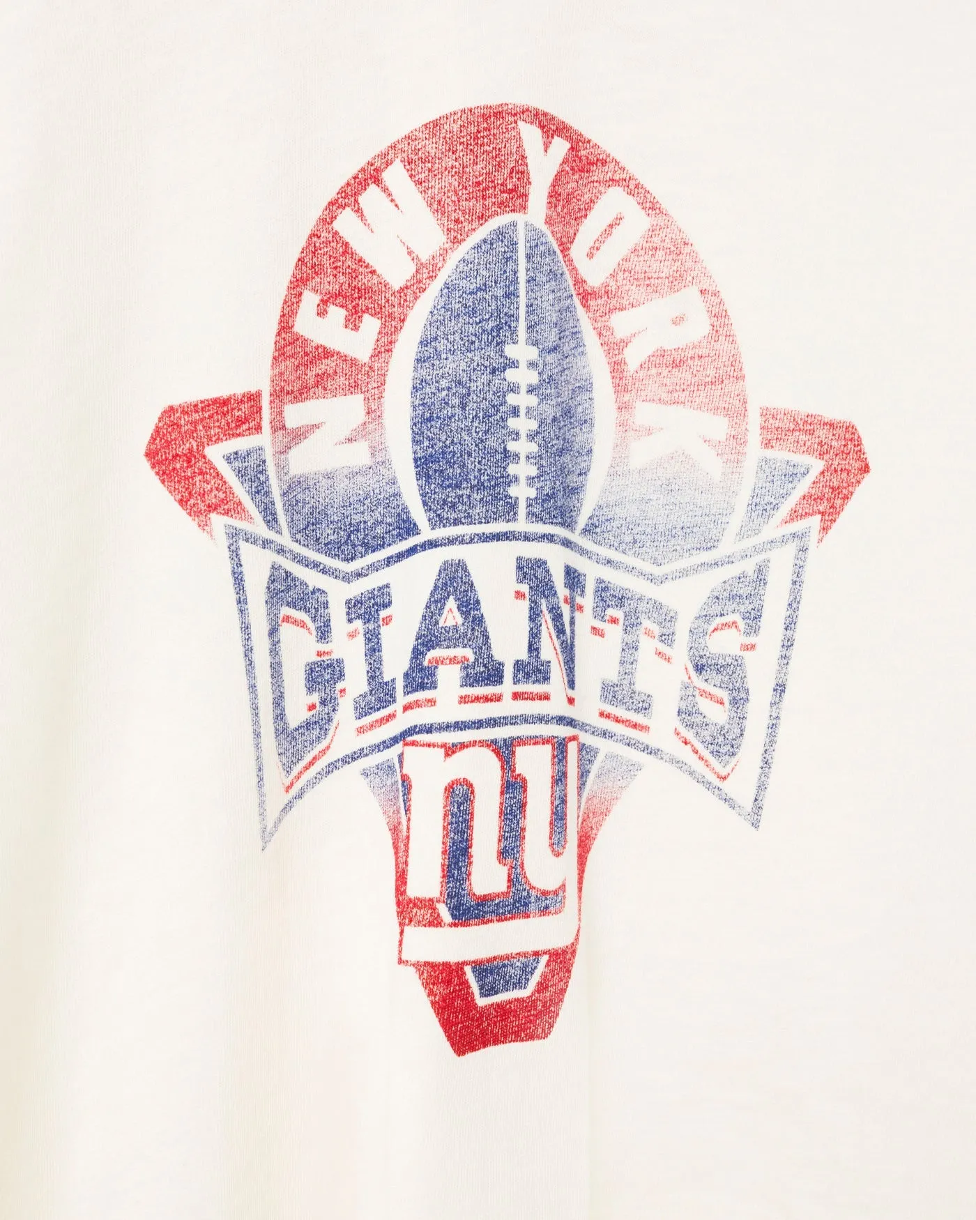 Women's New York Giants Mock Neck Crop Tee sold by Junk Food Clothing product image thumbnail 3