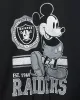 Las Vegas Raiders Mickey Crew Fleece sold by Junk Food Clothing
