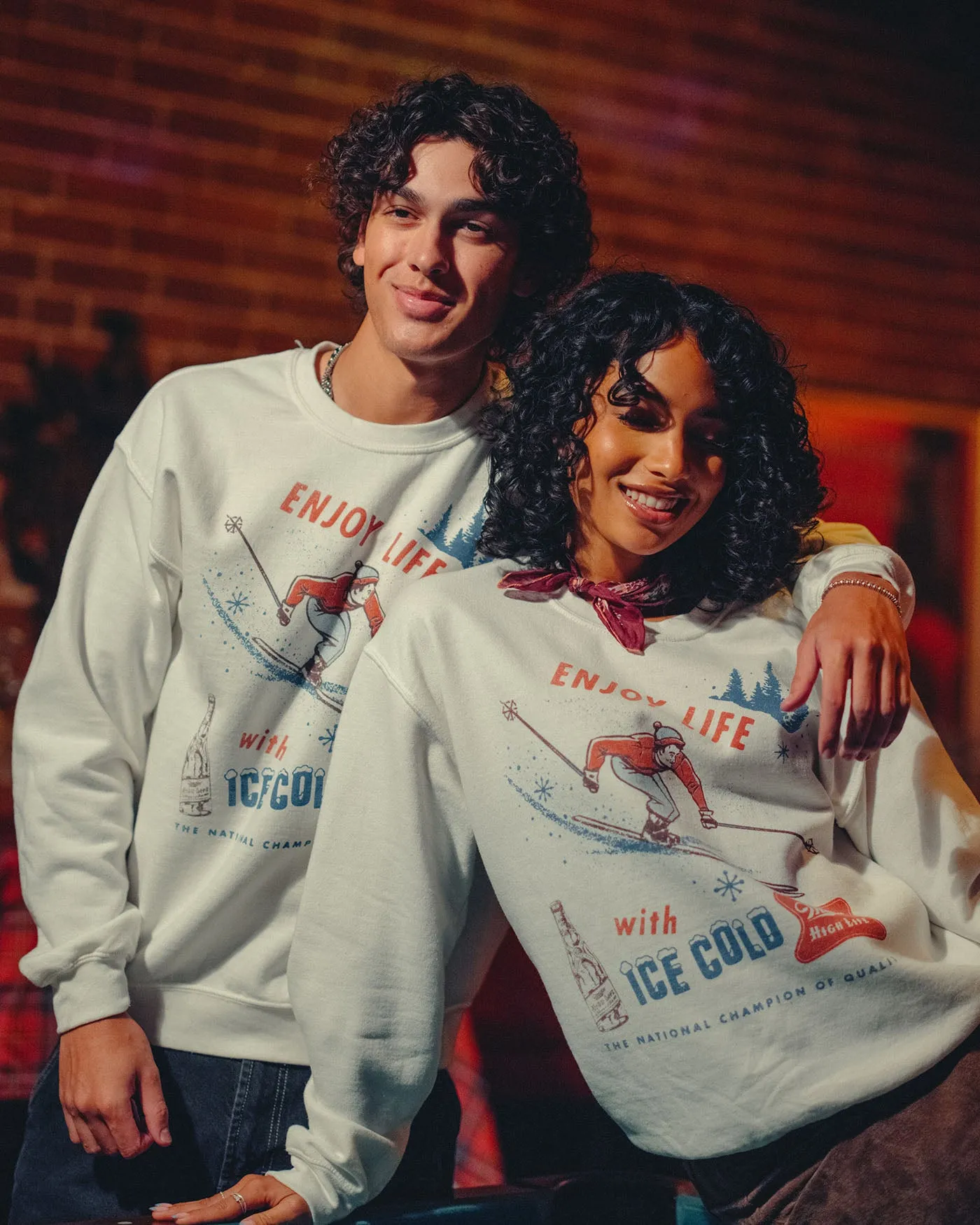 Miller High Life Ice Cold Flea Market Fleece sold by Junk Food Clothing product image thumbnail 2