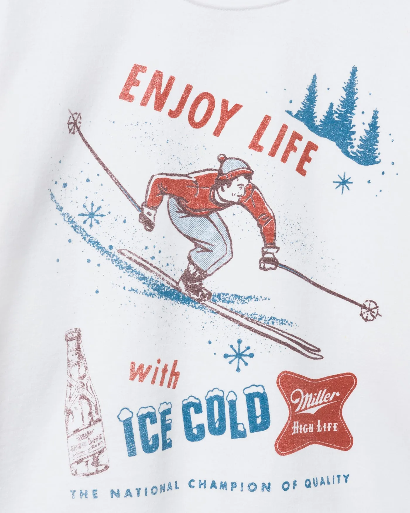 Miller High Life Ice Cold Flea Market Fleece sold by Junk Food Clothing product image thumbnail 5