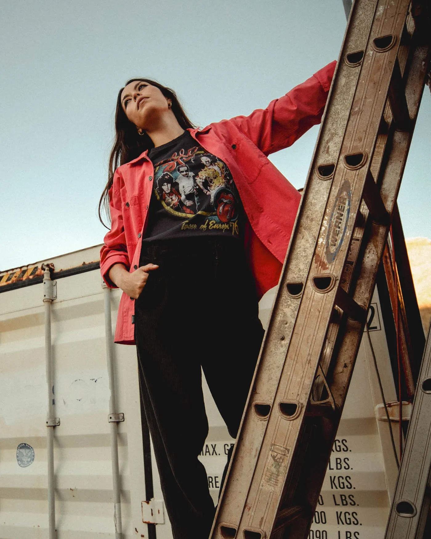 The Rolling Stones Europe '76 Vintage Tee sold by Junk Food Clothing product image thumbnail 3