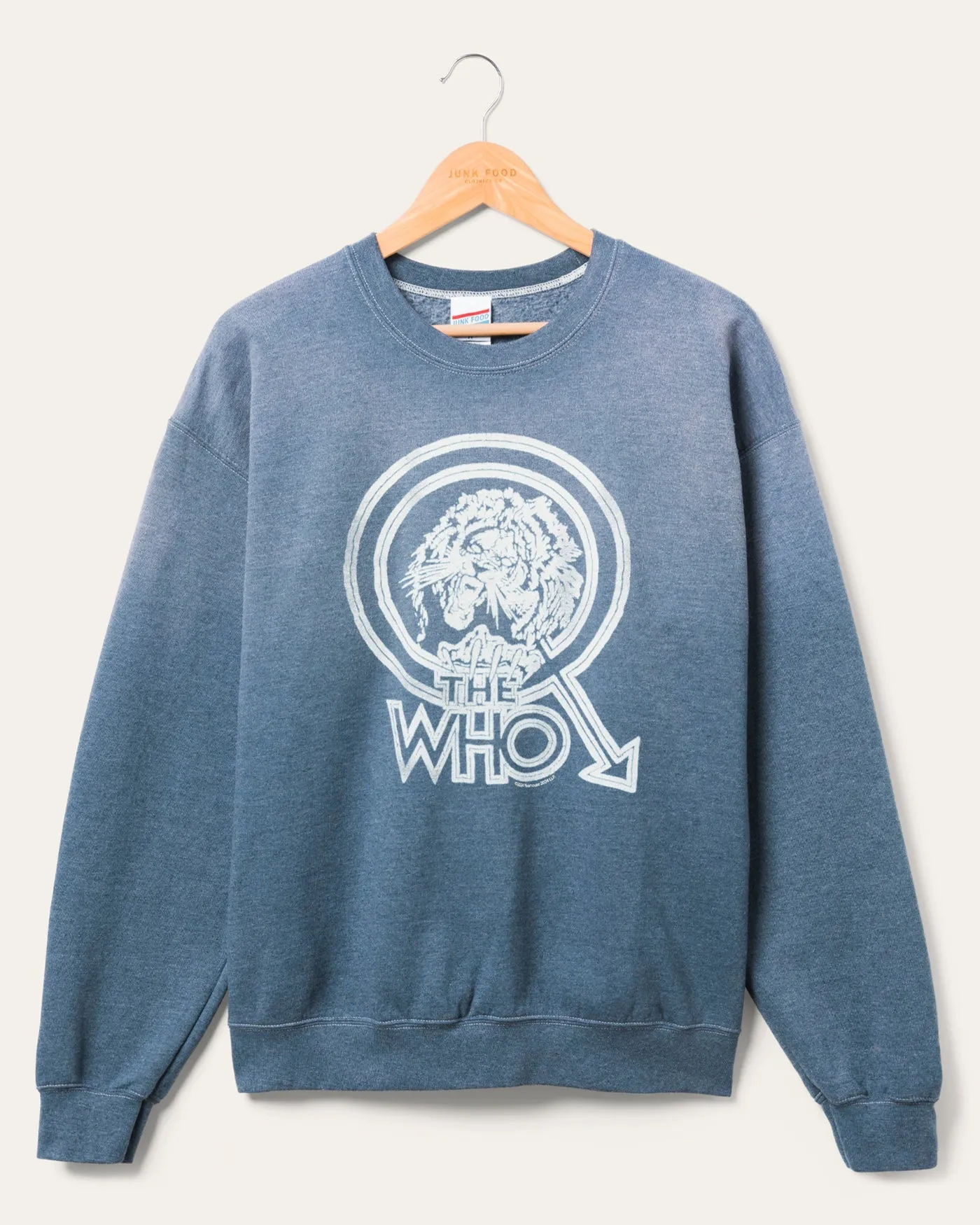 The Who Tour '79 Lion Flea Market Fleece sold by Junk Food Clothing