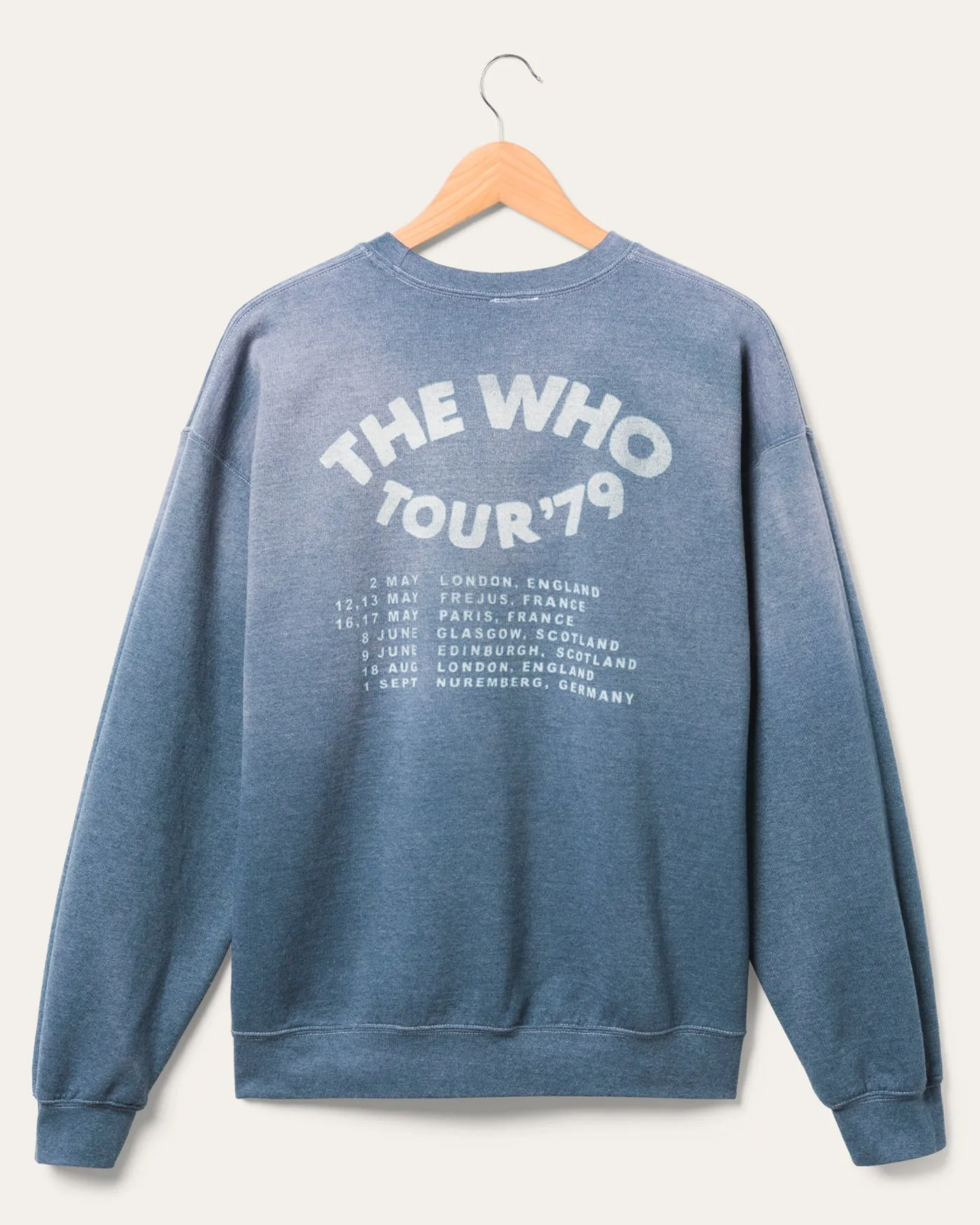 The Who Tour '79 Lion Flea Market Fleece sold by Junk Food Clothing product image thumbnail 4