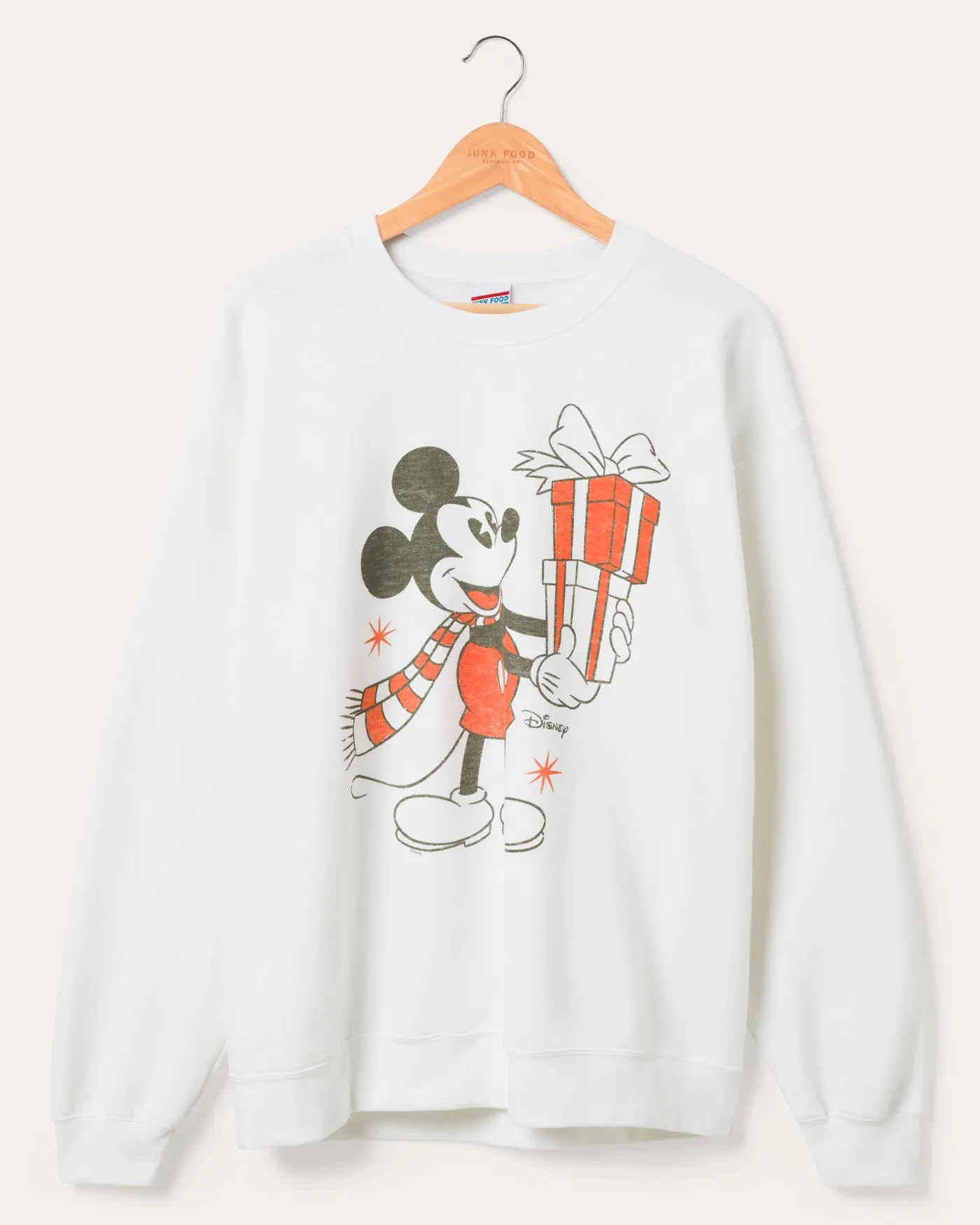 Mickey Presents Flea Market Fleece sold by Junk Food Clothing