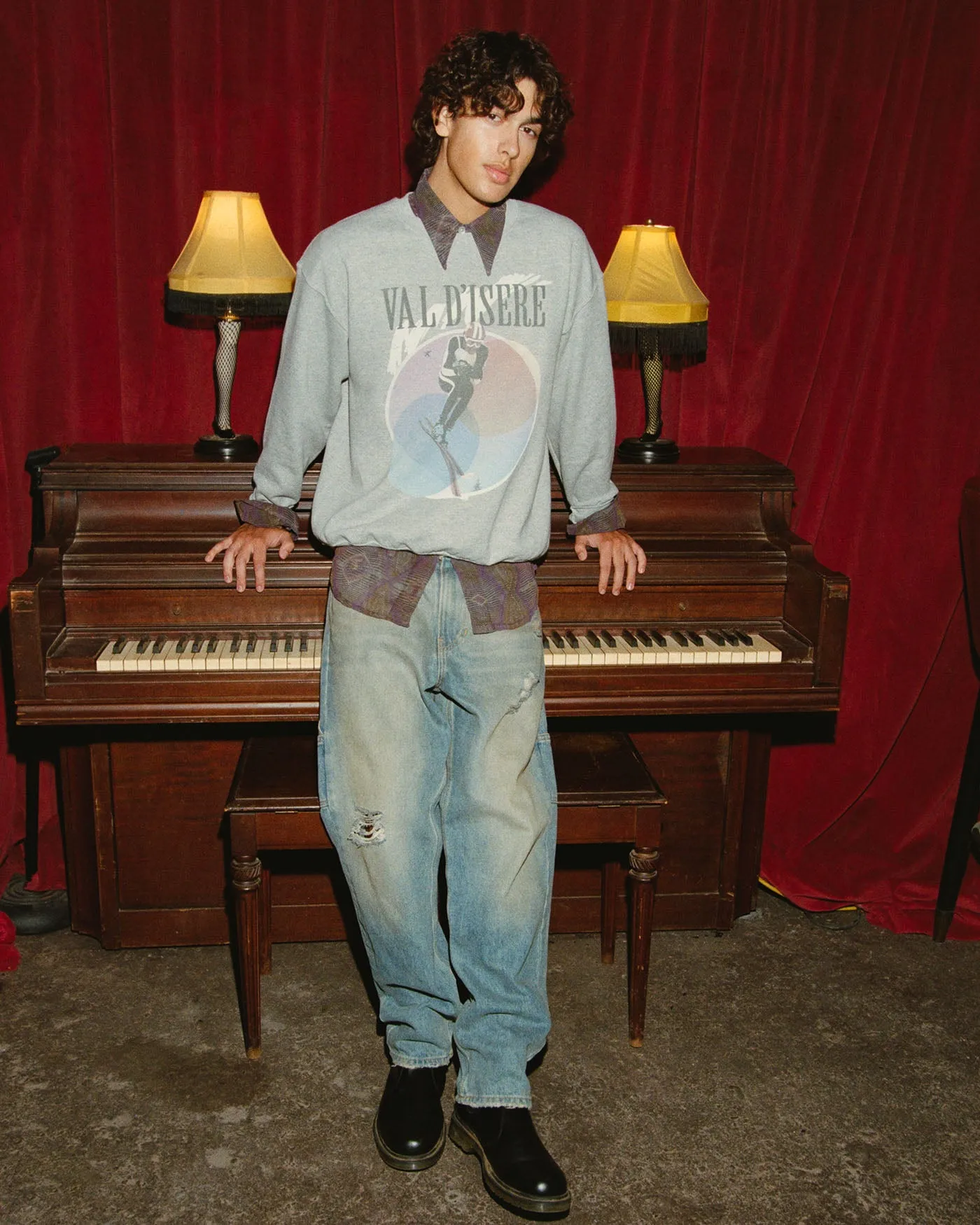 Val D'isere Flea Market Fleece sold by Junk Food Clothing product image thumbnail 2