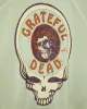 Women's Grateful Dead Skull Raglan Crew Fleece sold by Junk Food Clothing