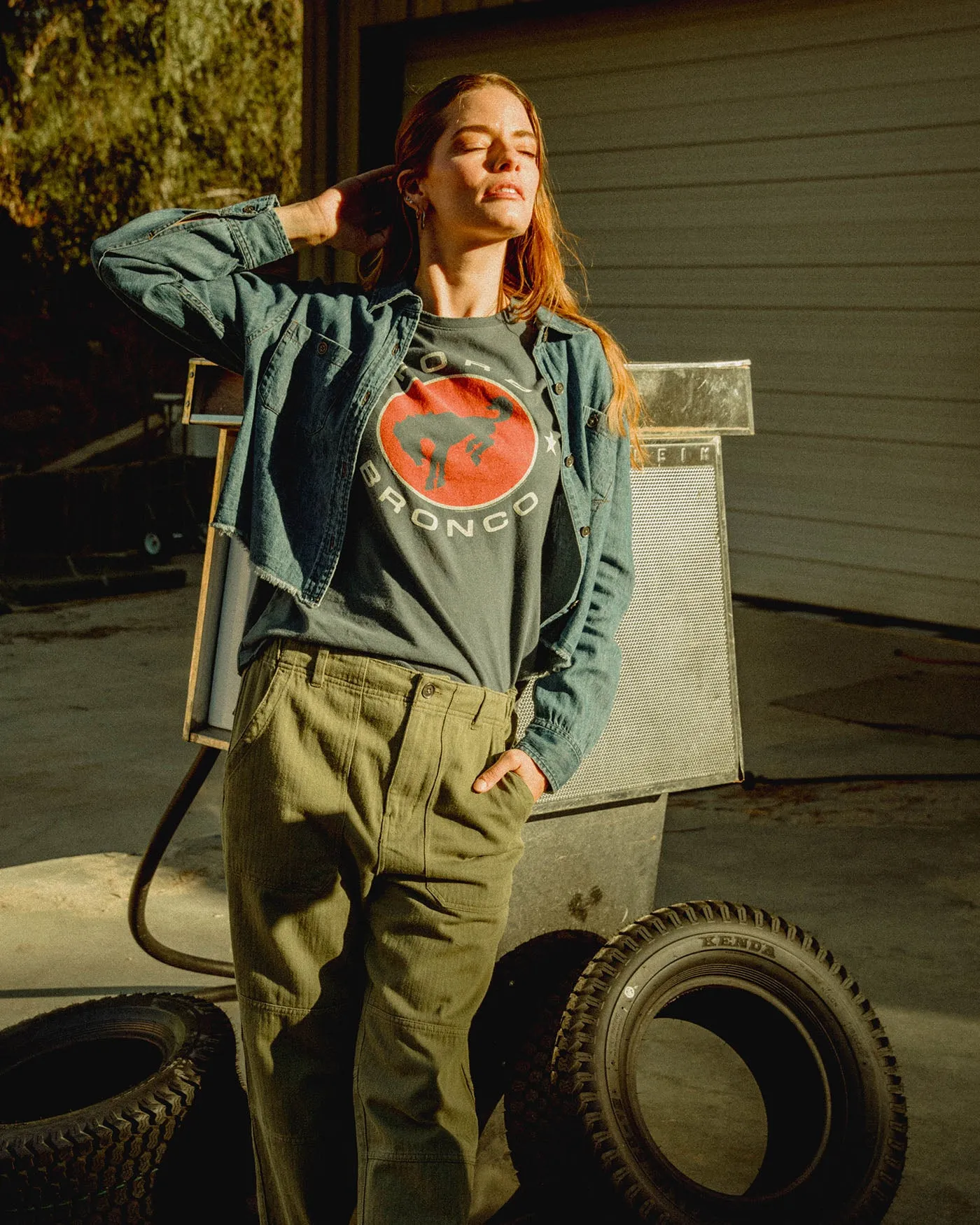 Women's Ford Bronco Vintage Tee sold by Junk Food Clothing product image thumbnail 2