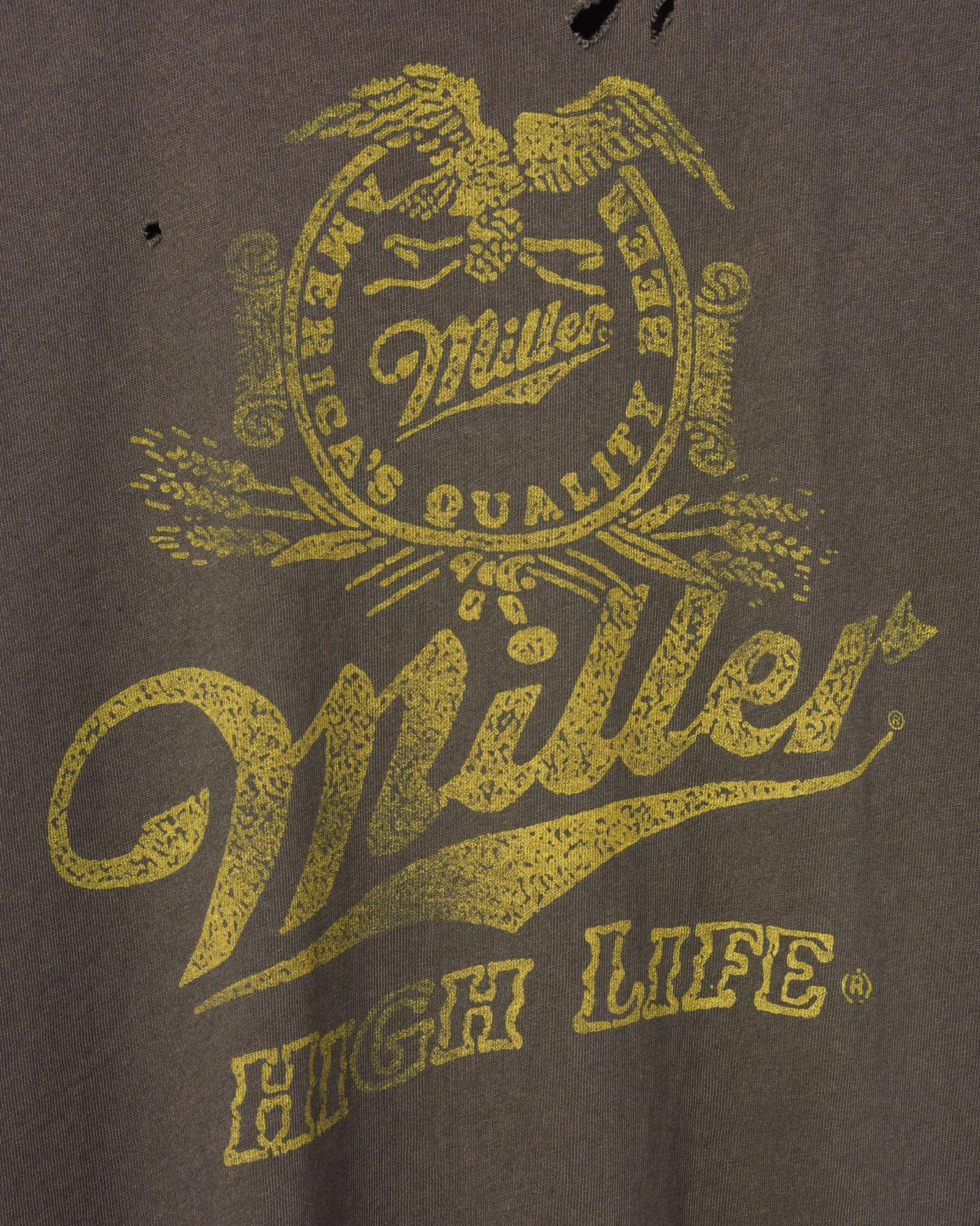 Women's Miller High Life Vintage Destroy Tee sold by Junk Food Clothing product image thumbnail 5