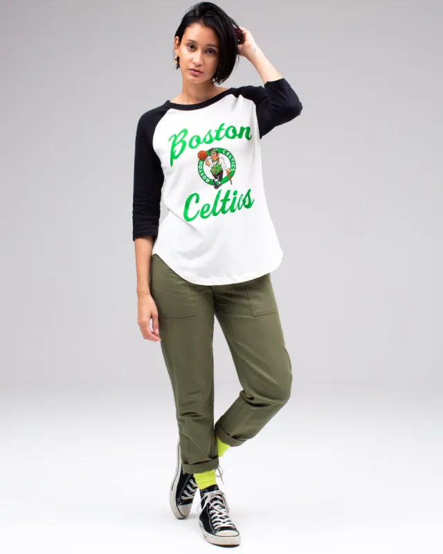 WOMENS CELTICS RAGLAN sold by Junk Food Clothing