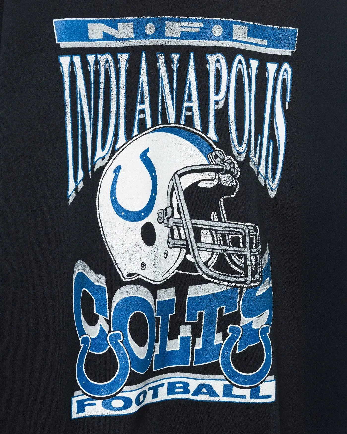 Indianapolis Colts Helmet Flea Market Crew Fleece sold by Junk Food Clothing product image thumbnail 3