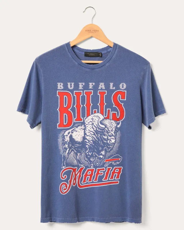 Buffalo Bills Mafia Vintage Tee sold by Junk Food Clothing