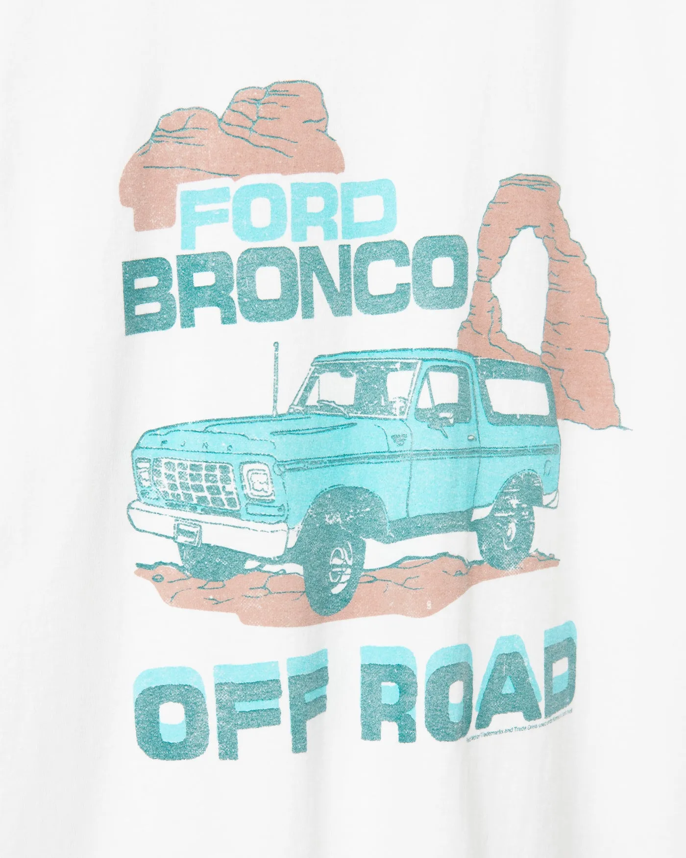 Ford Bronco Off Road Flea Market Tee sold by Junk Food Clothing product image thumbnail 5