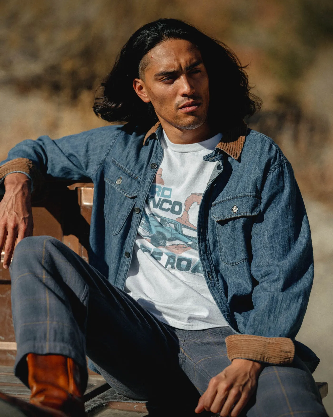 Ford Bronco Off Road Flea Market Tee sold by Junk Food Clothing product image thumbnail 3