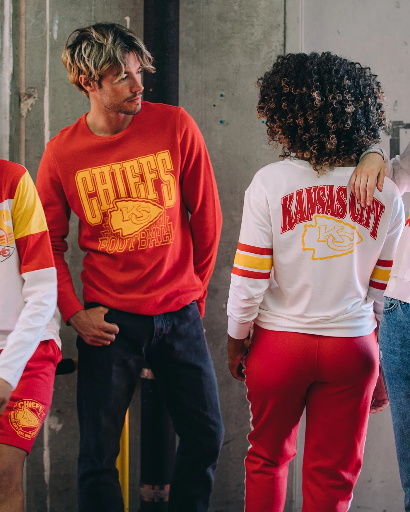 Womens Chiefs Kickoff Crew sold by Junk Food Clothing product image thumbnail 4