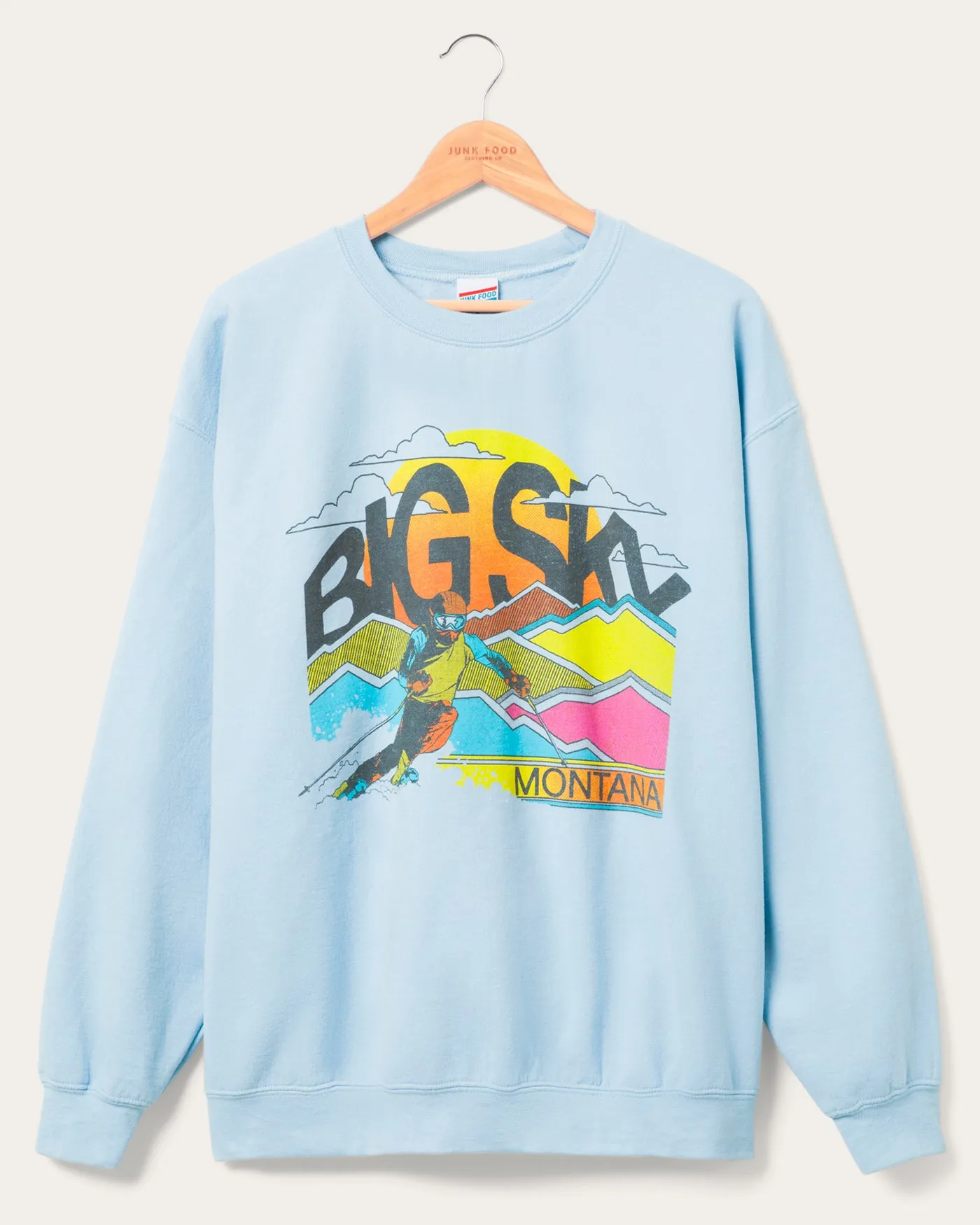 Big Sky Montana Flea Market Fleece sold by Junk Food Clothing