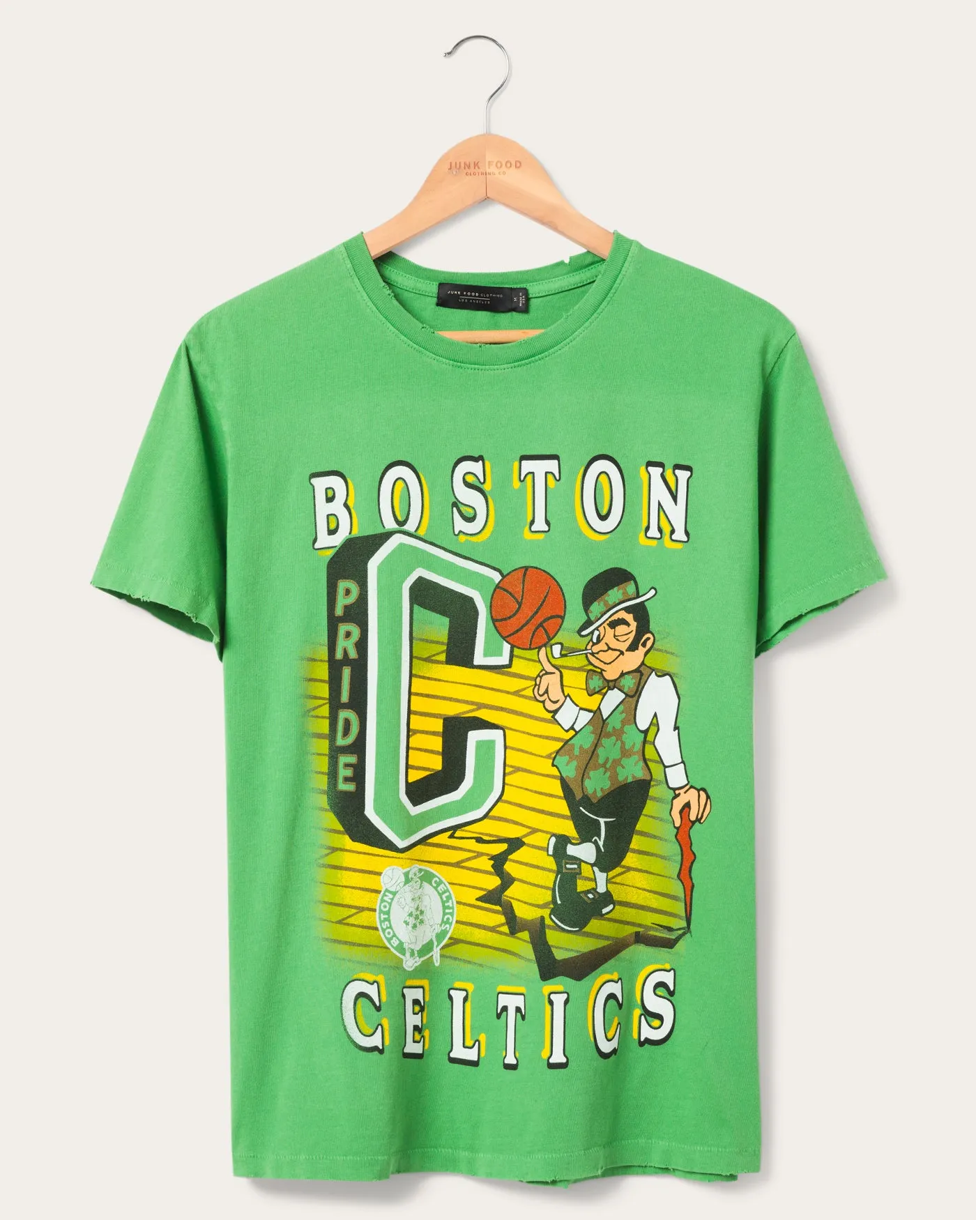 Celtics Pride Vintage Tee sold by Junk Food Clothing