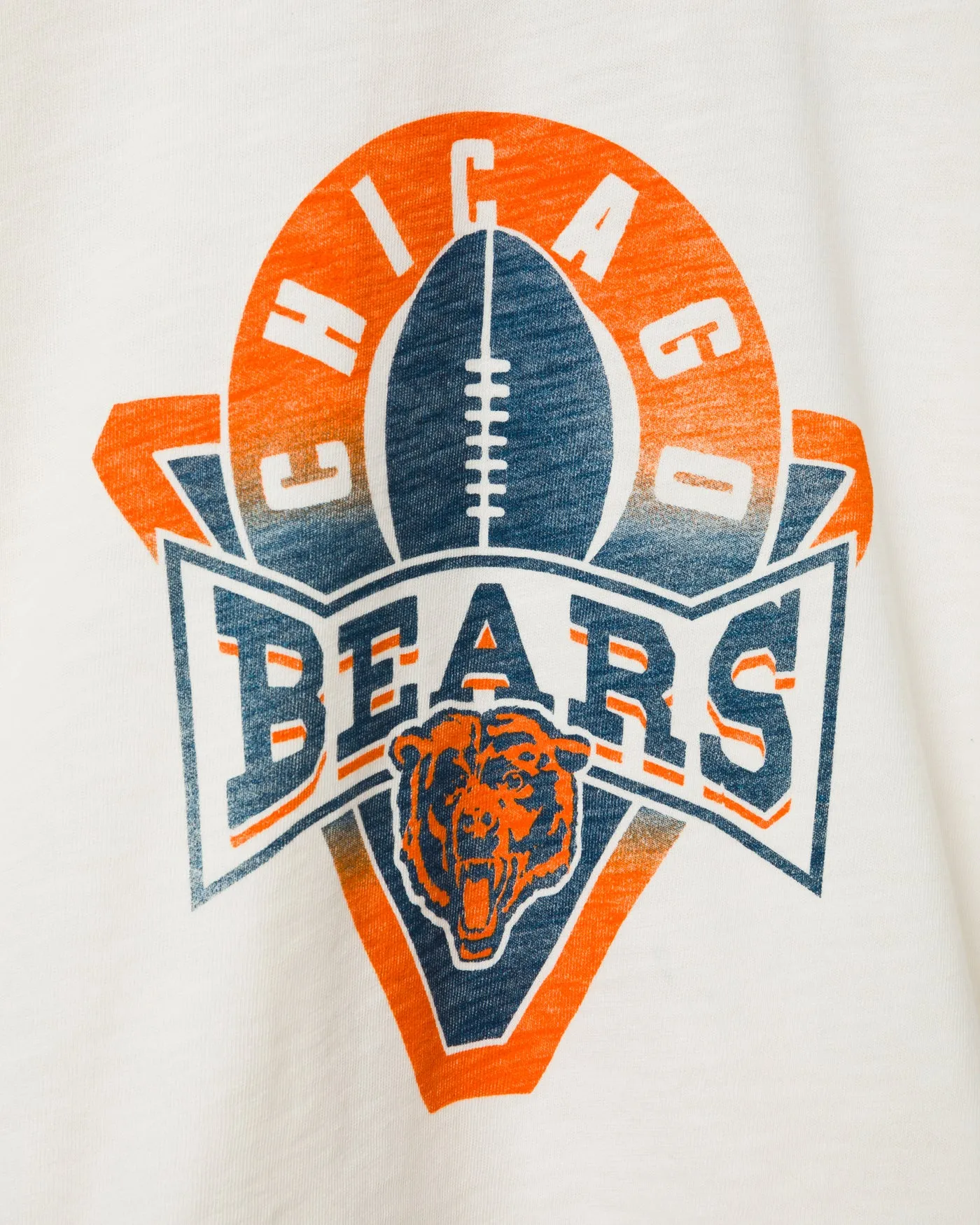 Women's Chicago Bears Mock Neck Crop Tee sold by Junk Food Clothing product image thumbnail 3