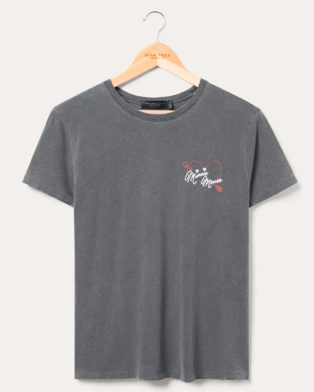 Women's Minnie Mouse Sunglasses Vintage Tee sold by Junk Food Clothing