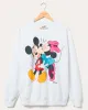 Mickey and Minnie Kiss Flea Market Fleece sold by Junk Food Clothing