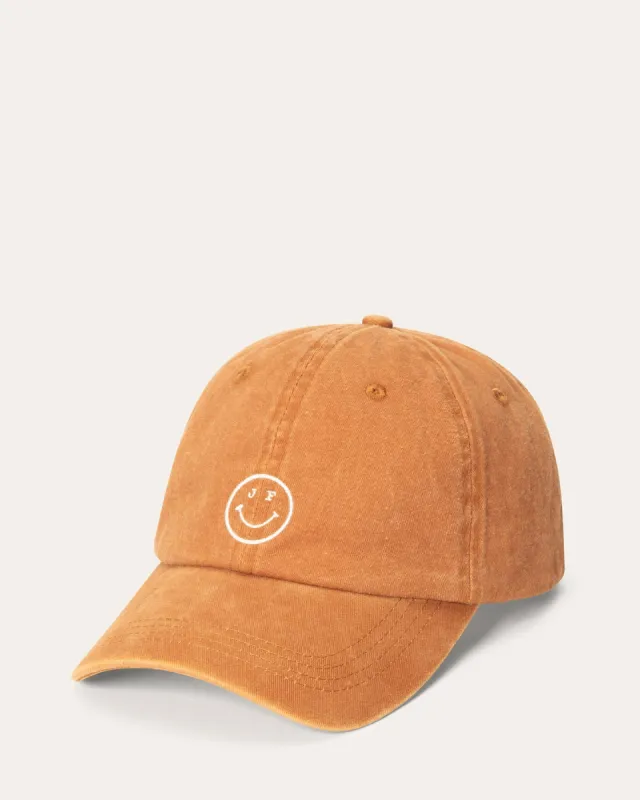 Junk Food Smiley Embroidered 90's Cap sold by Junk Food Clothing