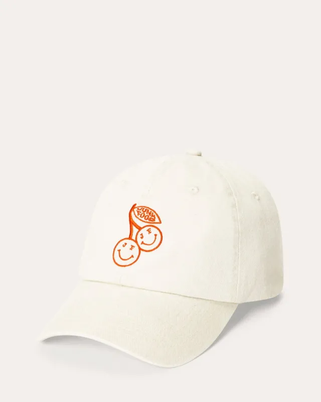Junk Food Cherry Embroidered 90's Cap sold by Junk Food Clothing