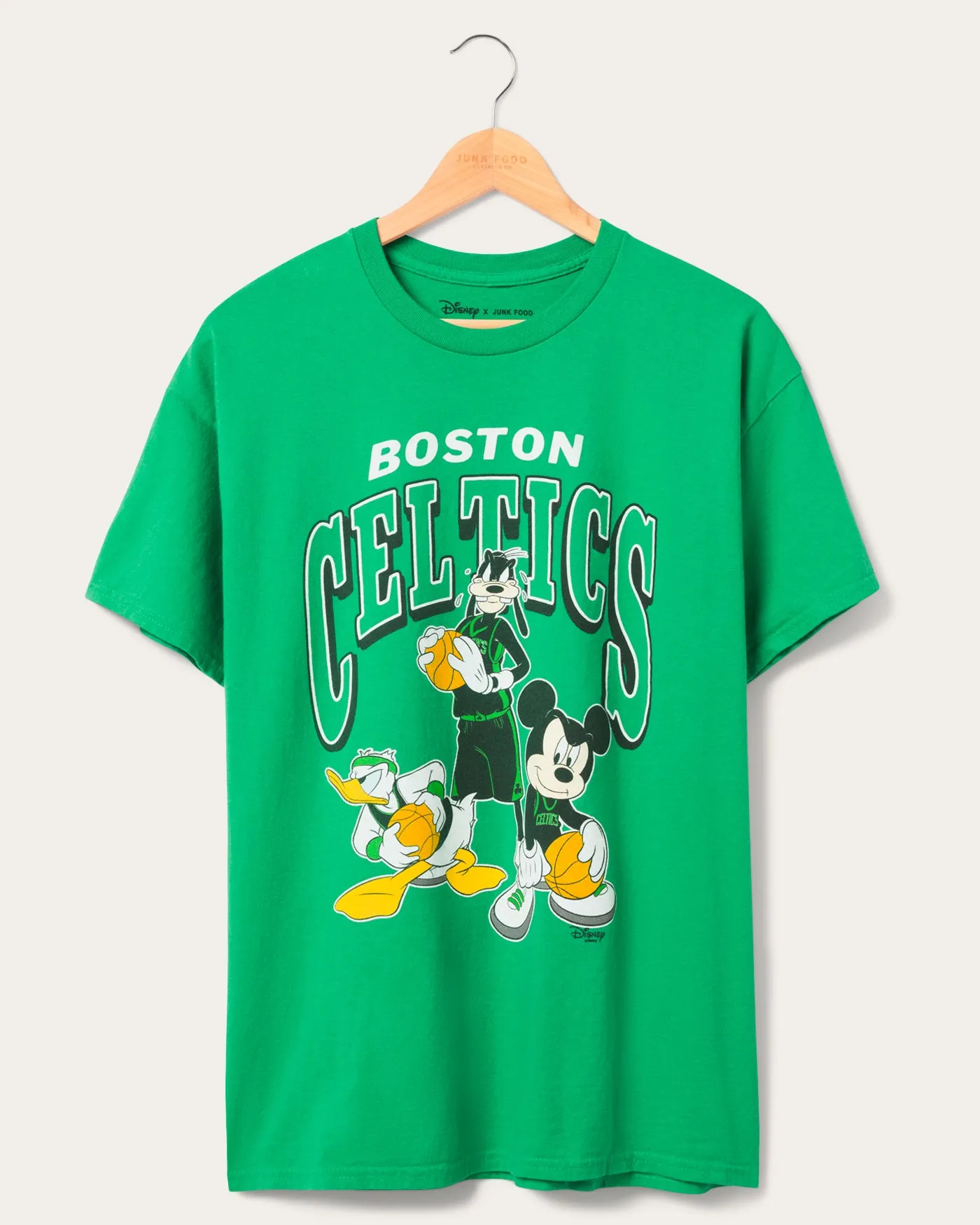Celtics Disney Squad Tee sold by Junk Food Clothing
