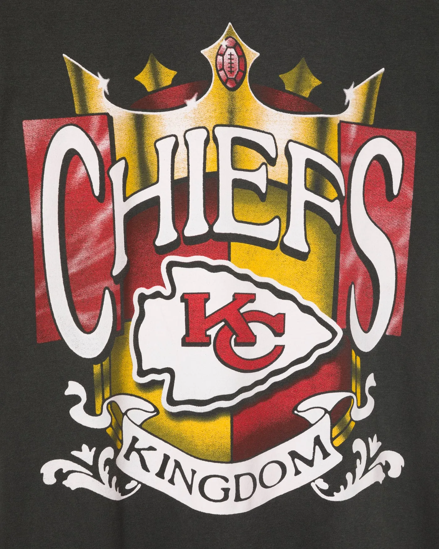 Kansas City Chiefs Kingdom Vintage Tee sold by Junk Food Clothing product image thumbnail 3