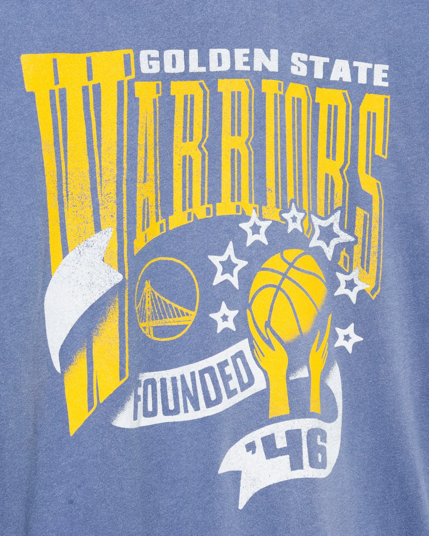 Women's Warriors Banner Vintage Tee sold by Junk Food Clothing product image thumbnail 3