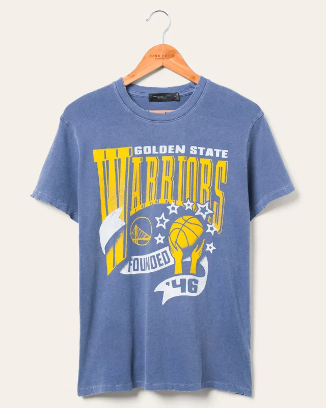 Women's Warriors Banner Vintage Tee sold by Junk Food Clothing