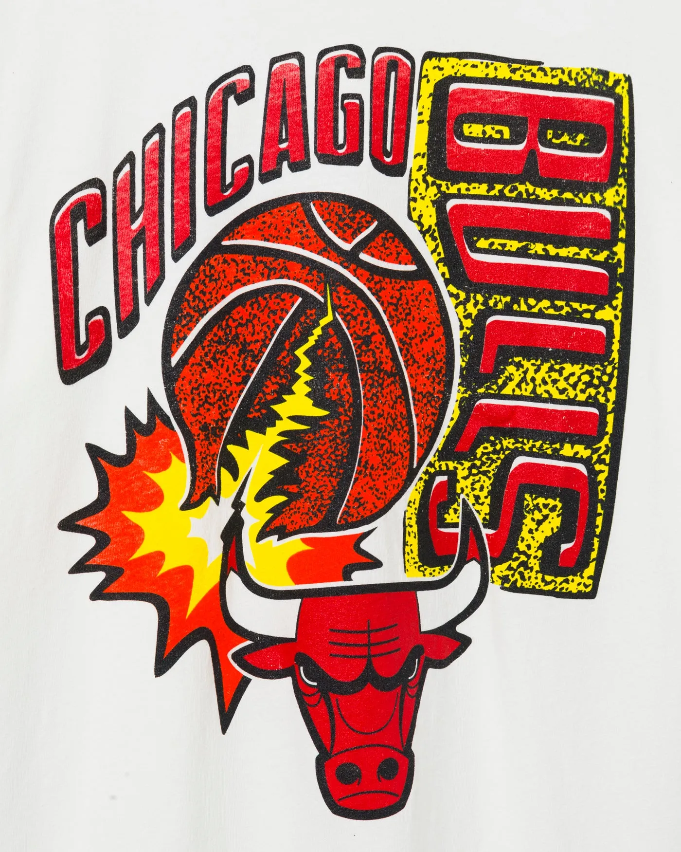 Chicago Bulls 90's Vintage Tee sold by Junk Food Clothing product image thumbnail 3