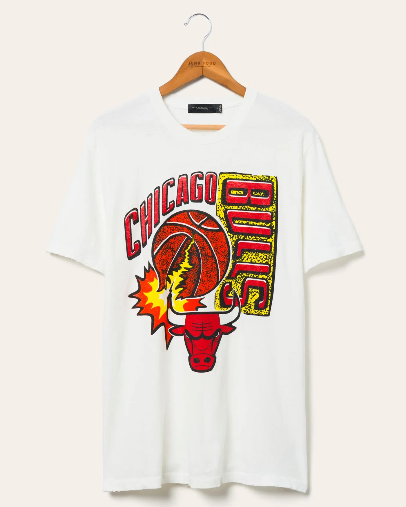 Chicago Bulls 90's Vintage Tee sold by Junk Food Clothing