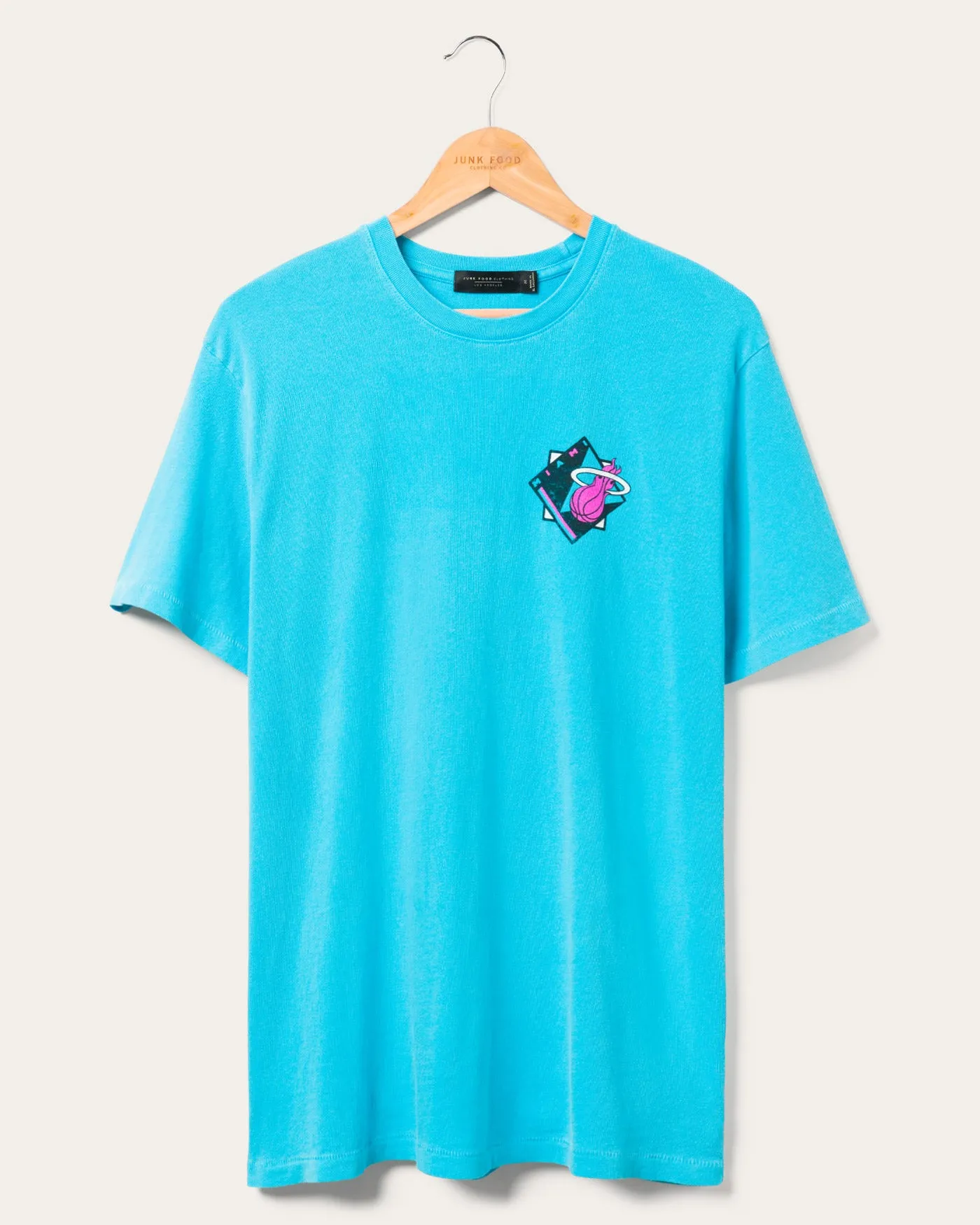 Miami Heat 80's Vintage Tee sold by Junk Food Clothing