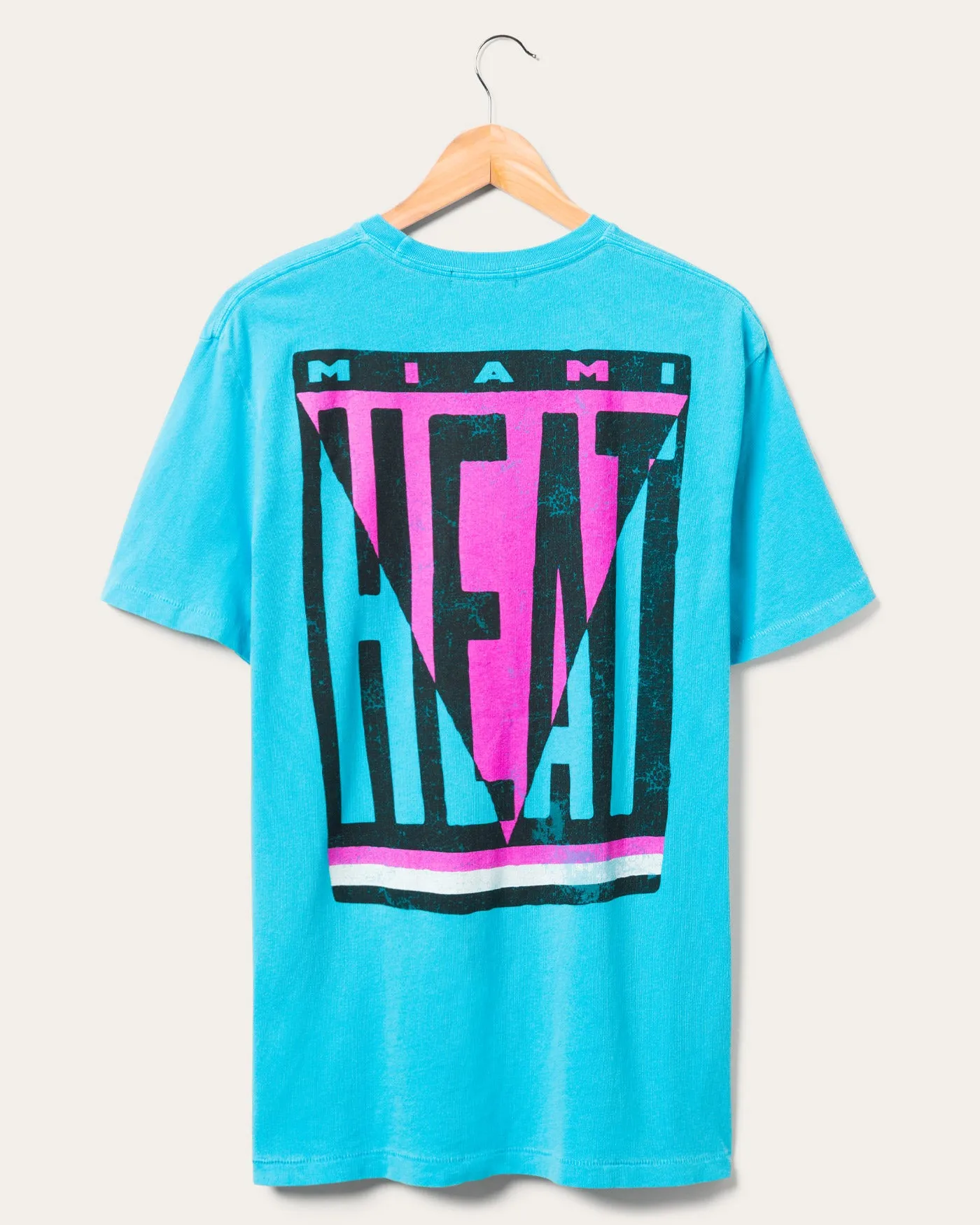 Miami Heat 80's Vintage Tee sold by Junk Food Clothing product image thumbnail 2