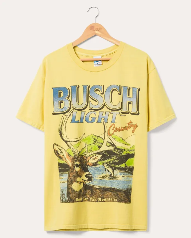 Busch Light Deer Flea Market Tee sold by Junk Food Clothing