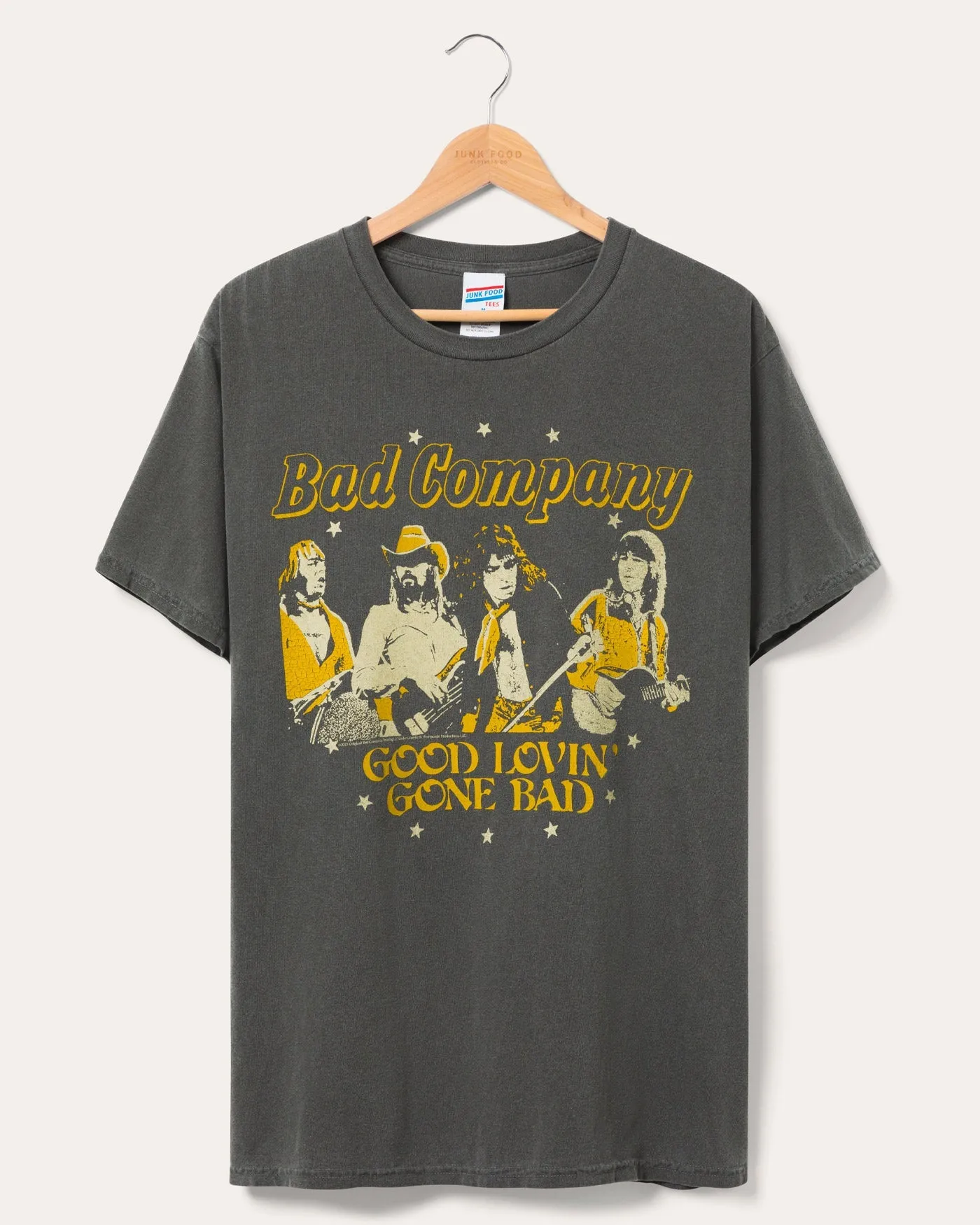 Bad Company Good Lovin Gone Bad Flea Market Tee sold by Junk Food Clothing