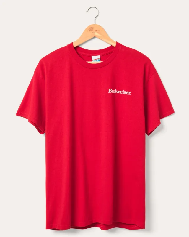 Budweiser Label Flea Market Tee sold by Junk Food Clothing