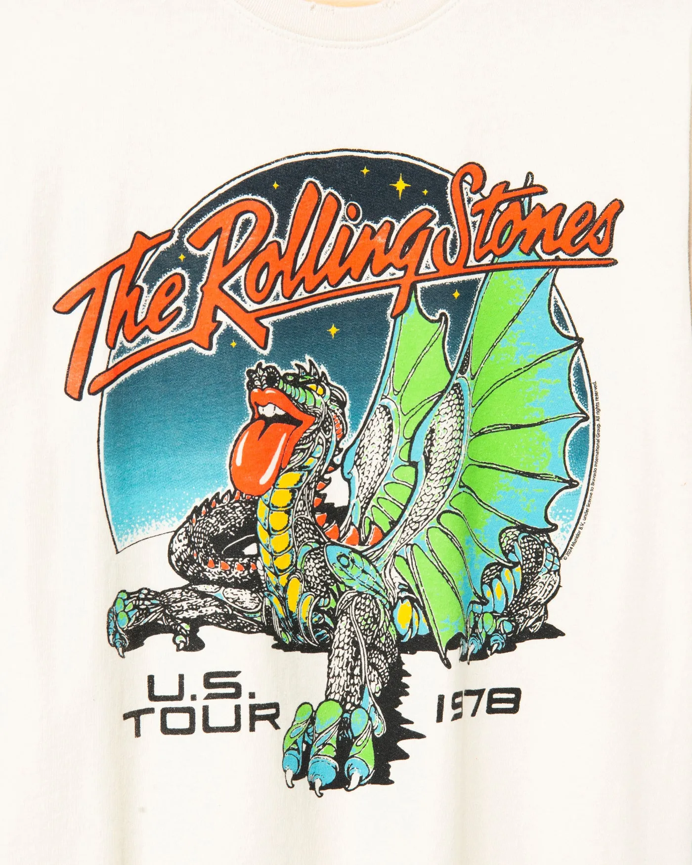 The Rolling Stones US Tour 1978 Vintage Tee sold by Junk Food Clothing product image thumbnail 3