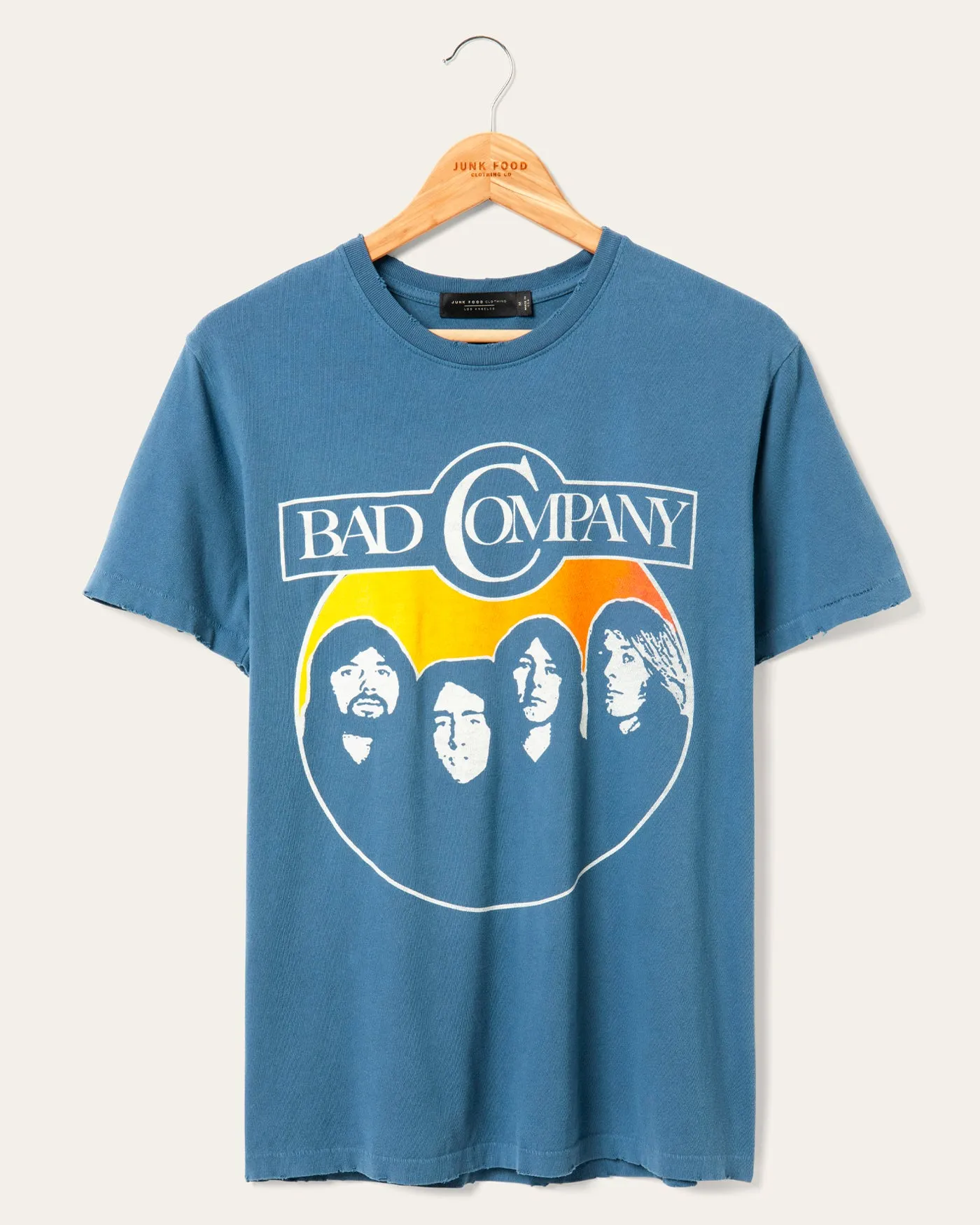 Bad Company 1976 Concert Return Vintage Tee sold by Junk Food Clothing
