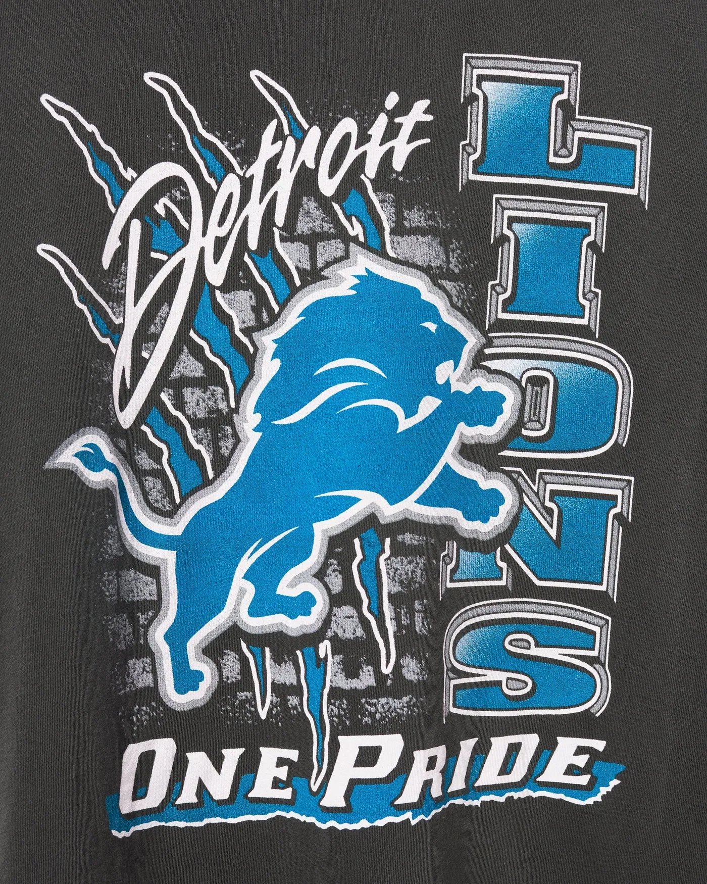 Detroit Lions One Pride Vintage Tee sold by Junk Food Clothing product image thumbnail 3