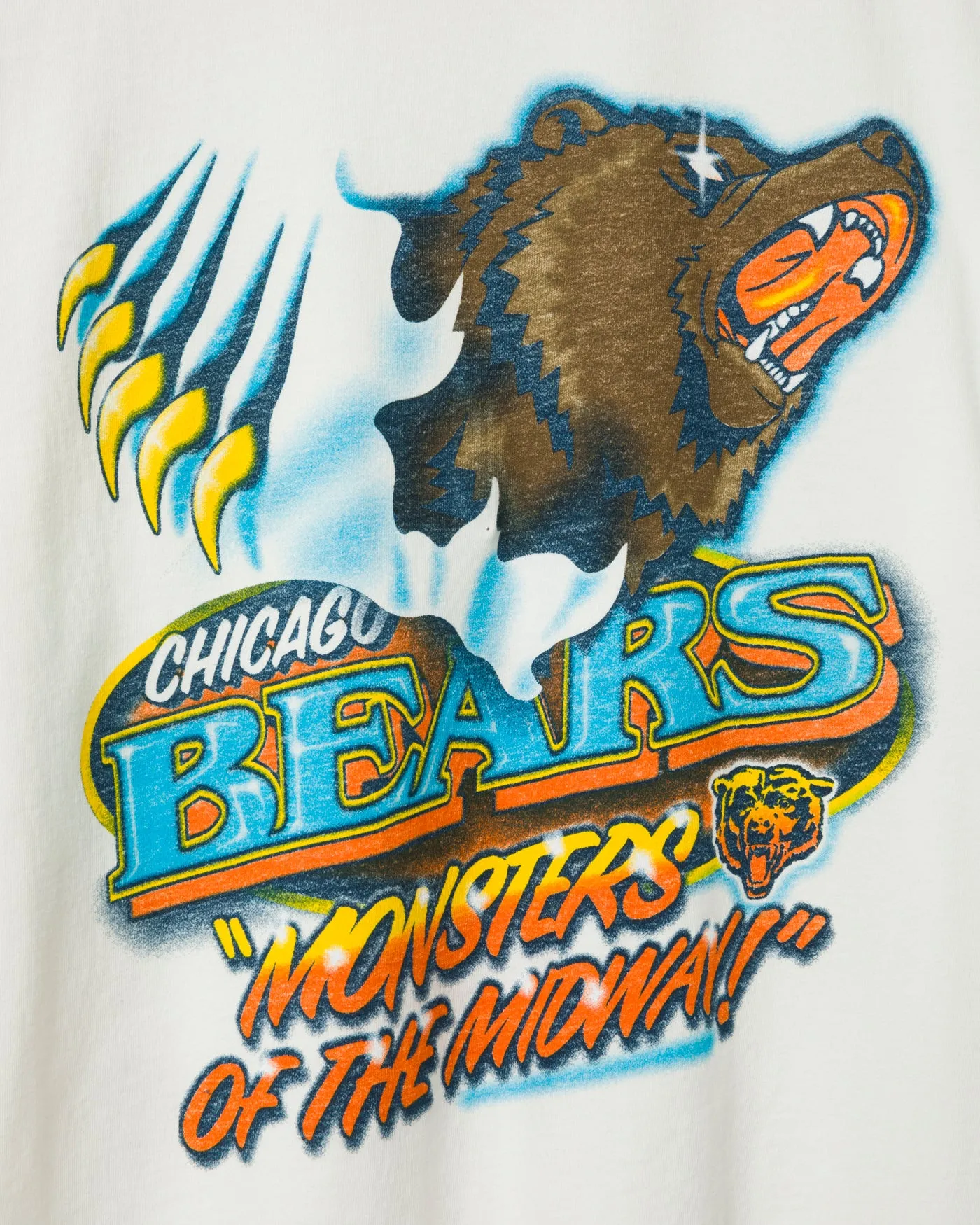 Chicago Bears Monsters Vintage Tee sold by Junk Food Clothing product image thumbnail 3