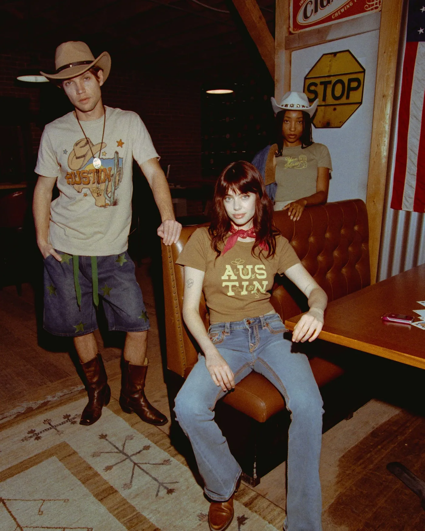 Austin Texas Vintage Tee sold by Junk Food Clothing product image thumbnail 3