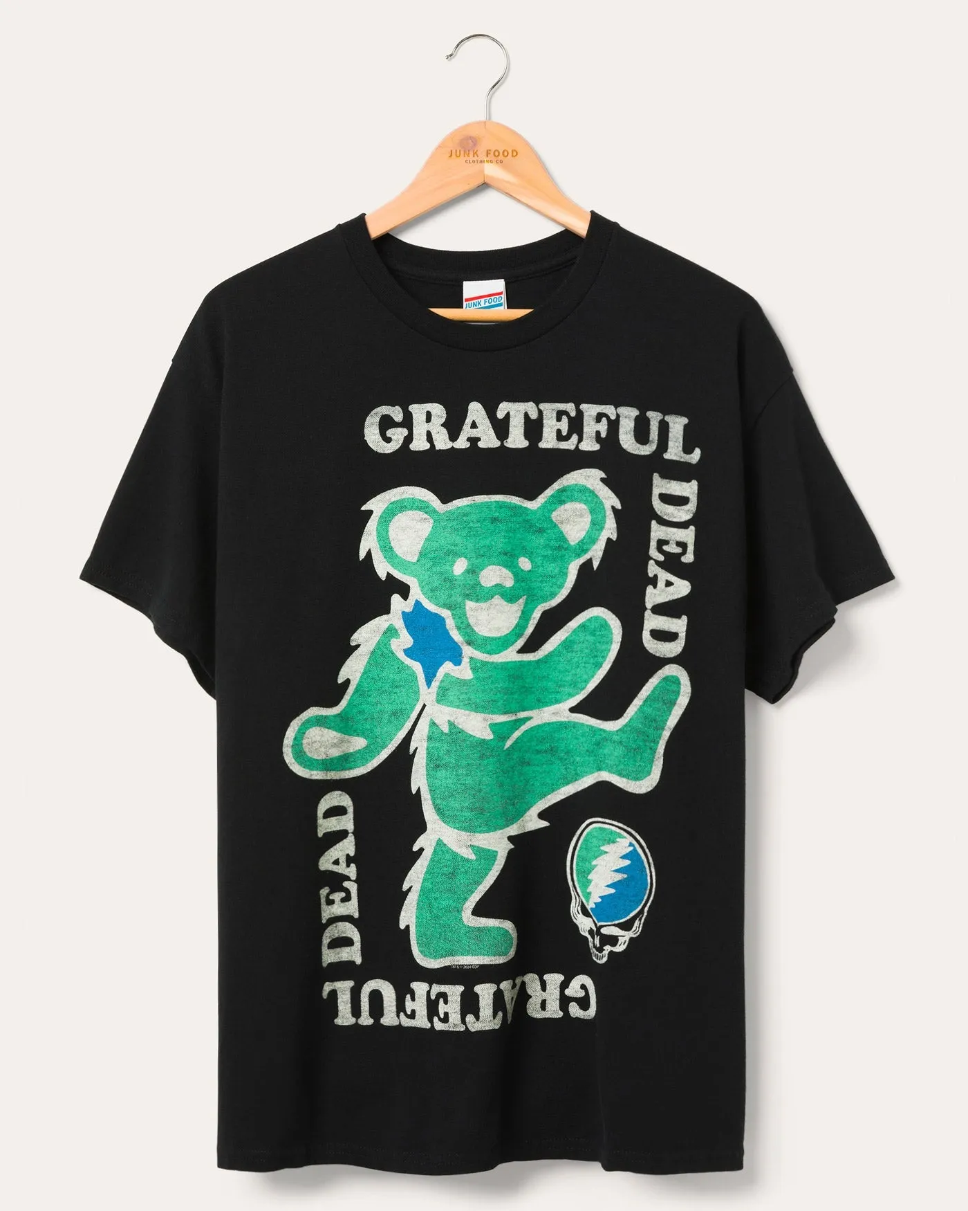 Grateful Dead Dancing Bear Flea Market Tee sold by Junk Food Clothing