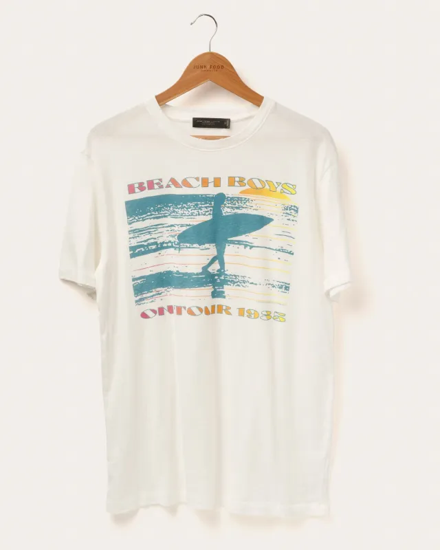 The Beach Boys on Tour 1985 Vintage Tee sold by Junk Food Clothing