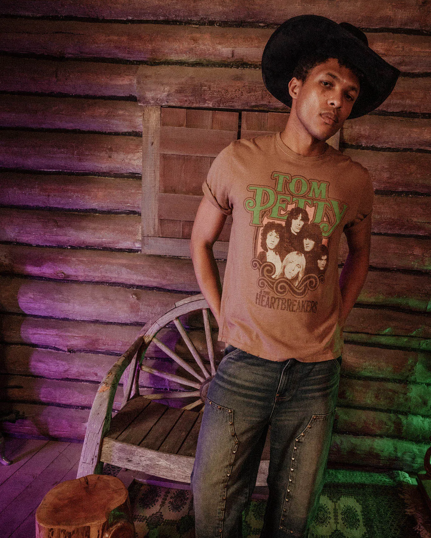 Tom Petty and The Heartbreakers Vintage Tee sold by Junk Food Clothing product image thumbnail 4