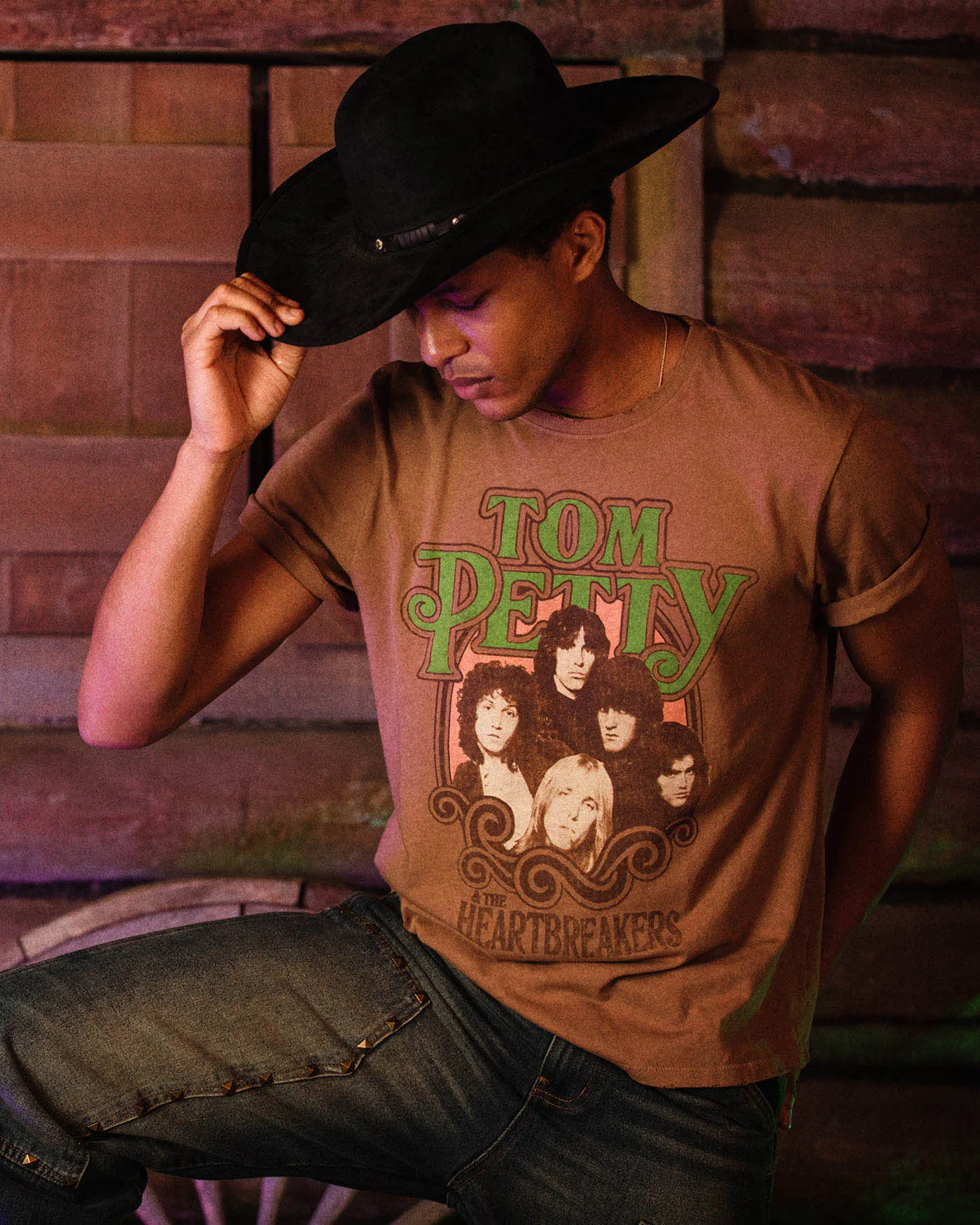 Tom Petty and The Heartbreakers Vintage Tee sold by Junk Food Clothing product image thumbnail 2