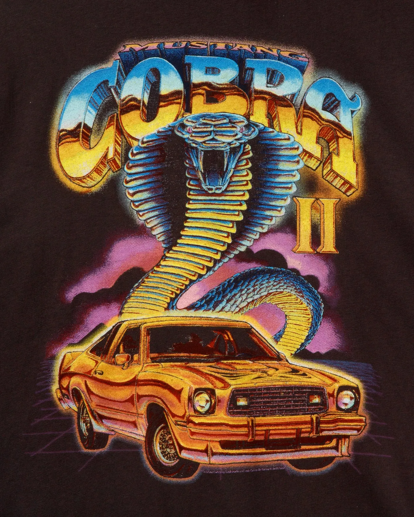 Ford Mustang Cobra Vintage Tee sold by Junk Food Clothing product image thumbnail 3